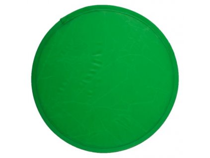 Skládací létající talíř s obalem, zelený