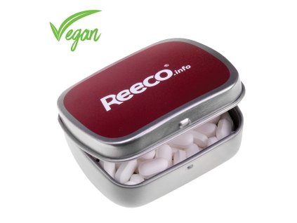 REKLAMNÍ BONBONY MINI OBDÉLNÍKOVÁ PLECHOVKA