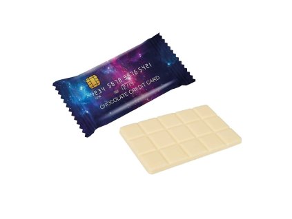 MINI ČOKOLÁDOVÁ KARTA 20 G - PRŮTOKOVÉ BALENÍ