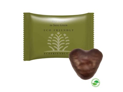 PERNÍKOVÉ SRDCE V ČOKOLÁDĚ