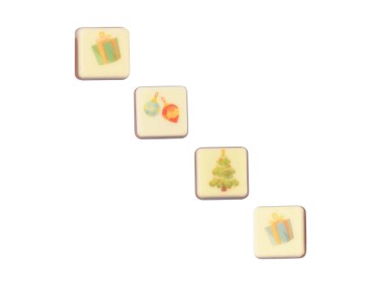 SADA ČOKOLÁDOVÝCH BONBÓNŮ CHOCO TEXT 3 LINES_XMAS