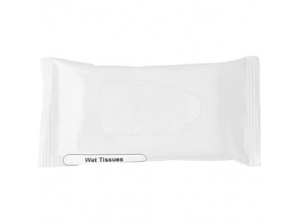 Vlhčené ubrousky 10 ks, bílý obal