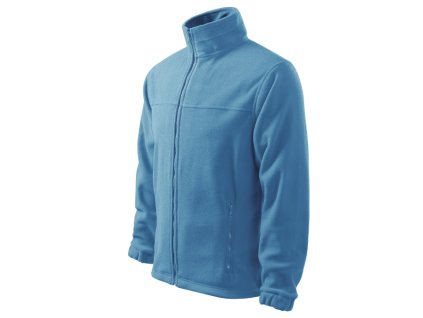 Jacket fleece pánský azurově modrá 14 (brand label) (Varianta S)