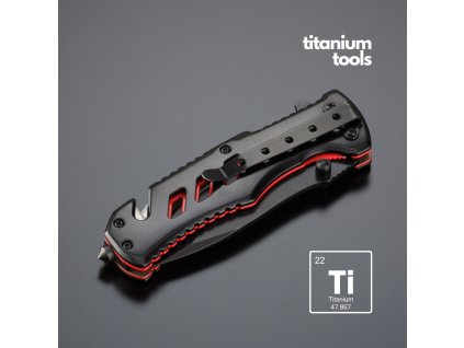 NOUZOVÝ NŮŽ OPTIMA TITANIUM