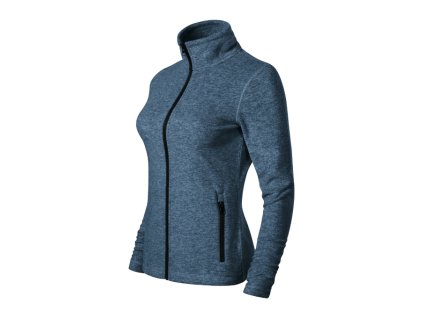 Factor micro fleece dámský tmavý denim melír (Varianta XS)