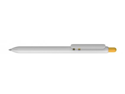 Kuličkové pero LIO WHITE Žluté