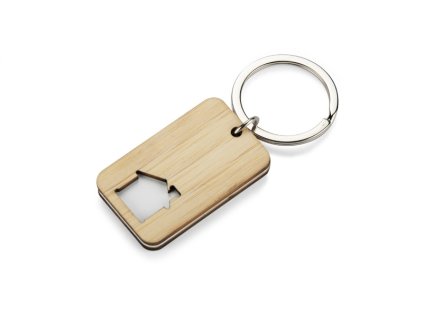 Bambusová klíčenka CARVE