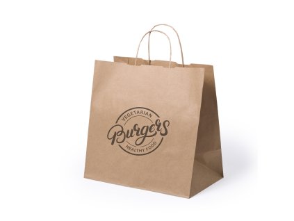 Taška Take Away Recyklovaný papír 80 g/ m2 (Velikost S/T)