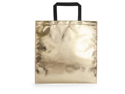 Taška Poznan Laminovaná netkaná textilie (Barva GOLDEN, Velikost S/T)