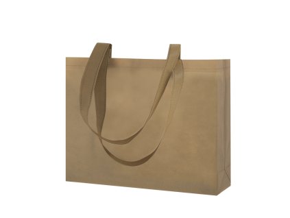 Taška Bayson z netkané textilie (Barva BROWN, Velikost S/T)