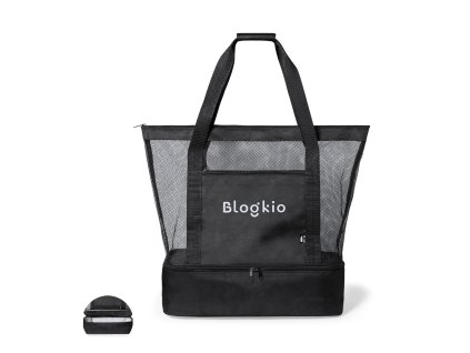 Chladicí taška Pattel Polyester 600D RPET/ PEVA (Barva BÍLÁ, Velikost S/T)