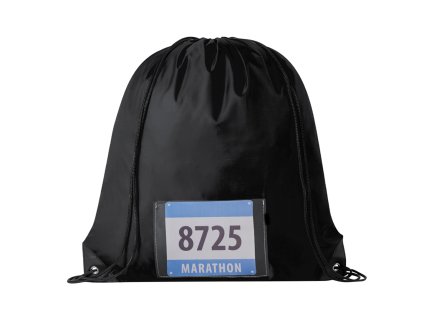 Taška na šňůrku s číslem závodu Selasi Polyester 210D (Barva BLUE, Velikost S/T)