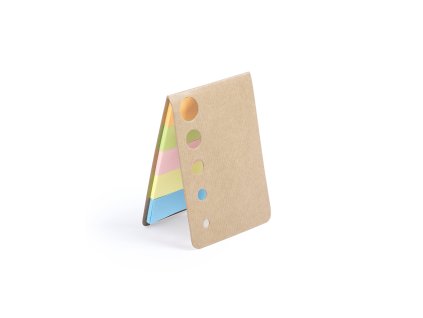 Samolepicí poznámkový blok Zinko Recyklovaný karton (Barva BÍLÁ, Velikost S/T)