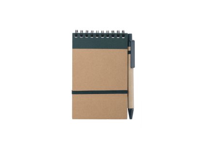 Zápisník Ecocard Recyklovaný karton (Barva ZELENÁ, Velikost S/T)