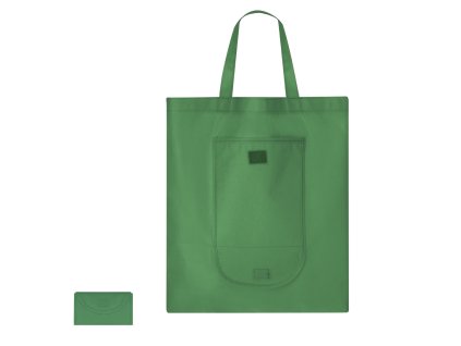 Skládací taška Konsum Non-Woven (Barva BÍLÁ, Velikost S/T)