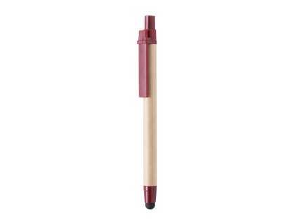 Stylus Touch Ball Pen než recyklovaný karton (Barva RED, Velikost S/T)