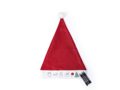 Dětská vánoční čepice Rupler Polyester/netkaná textilie (Barva RED, Velikost S/T)