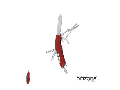 Multifunkční kapesní nůž Klent hliník/nerezová ocel (Barva BLUE, Velikost S/T)