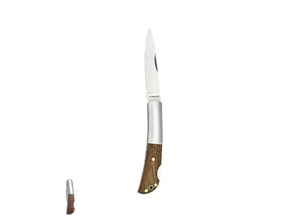 Kapesní nůž Woon Wood / nerezová ocel (Velikost S/T)