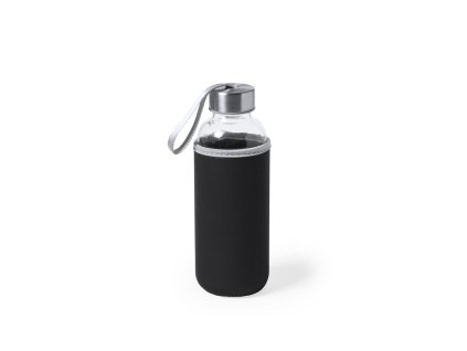 Láhev Dokath sklo/ nerezová ocel (Barva ŽLUTÁ, Velikost S/T)