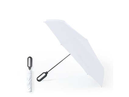 Deštník Brosmon Pongee 190T. Sklolaminátová žebra (Barva BLUE, Velikost S/T)