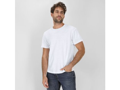 Bílé tričko pro dospělé "keya" MC150 100% bavlna Ring Spun, Single Jersey 150 g/ m2 (Barva BÍLÁ, Velikost S)