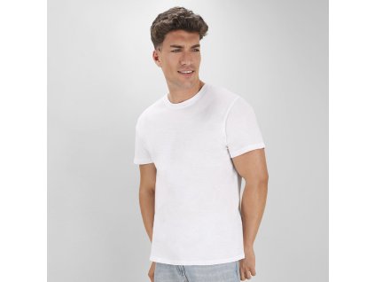 Bílé tričko pro dospělé "keya" MC180 100% bavlna Ring Spun, Single Jersey 180 g/ m2 (Barva BÍLÁ, Velikost S)