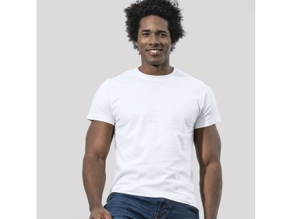 Bílé tričko pro dospělé "keya" MC180-OE 100% silná bavlna Ring Spun, Single Jersey 180 g/ m2 (Barva BÍLÁ, Velikost S)