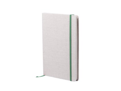 Poznámkový blok Telmak Cotton (Barva ZELENÁ, Velikost S/T)