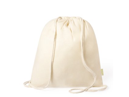 Šňůrková taška Tibak z organické bavlny 120 g/ m2 (Barva PŘÍRODNÍ, Velikost S/T)