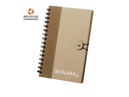 Zápisník Veldun Recyklovaný karton (Velikost S/T)