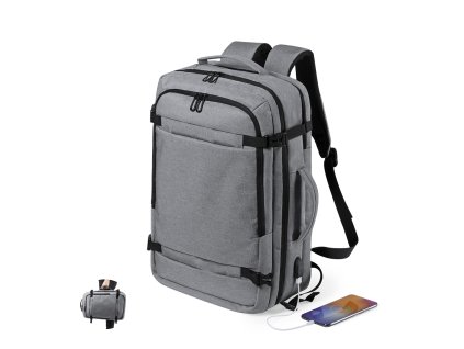 Batoh na dokumenty Sulkan Polyester 600D (Barva GREY, Velikost S/T)