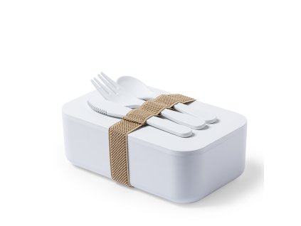 Krabička na oběd Molkas PLA 100% kompostovatelná (Barva BÍLÁ, Velikost S/T)