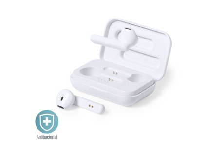 Antibakteriální sluchátka Kikey (Barva BÍLÁ, Velikost S/T)