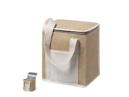 Chladicí taška Ponix Laminovaná juta/ bavlna/hliník (Velikost S/T)
