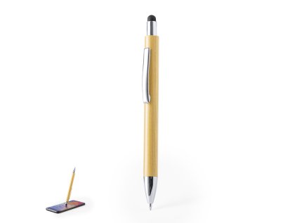 Stylus Touch Ball Pen Zharu Bamboo (Barva BLACK, Velikost S/T)