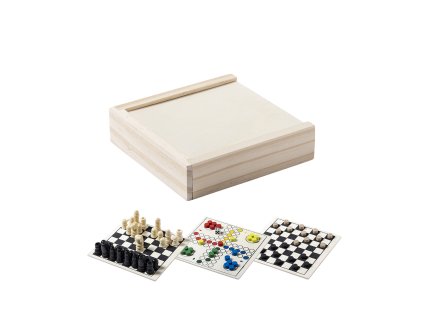 Herní set Parchess Wood (Velikost S/T)