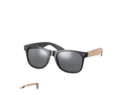 Sluneční brýle Scutel Cork/ PC (Barva PŘÍRODNÍ, Velikost S/T)