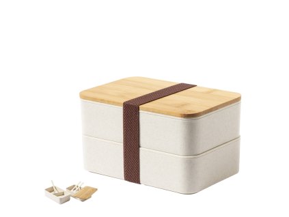 Box na oběd Bawar PP/ Bamboo (Barva PŘÍRODNÍ, Velikost S/T)