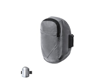 Pásek na paži Bilbon Polyester 210T (Barva GREY, Velikost S/T)