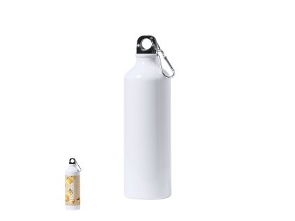 Sublimační láhev Bredix Aluminium (Barva BÍLÁ, Velikost S/T)