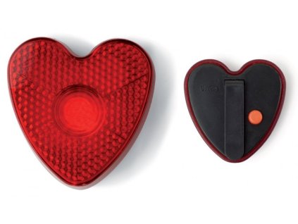 Blikající bezpečnostní odrazka SRDCE