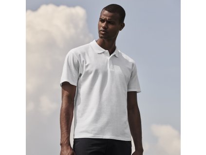 Bílá polokošile pro dospělé Original 100% bavlna Piqué 175 g/ m2 (Barva BÍLÁ, Velikost S)