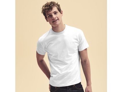 Bílé tričko pro dospělé Original T 100% bavlna 140 g/ m2 (Barva BÍLÁ, Velikost S)