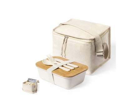 Chladicí taška Parum Cotton/ Aluminium (Barva PŘÍRODNÍ, Velikost S/T)