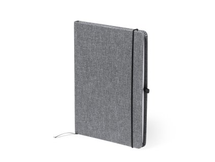 Poznámkový blok Pacmel Polyester 600D RPET (Barva GREY, Velikost S/T)