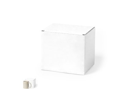 Dárková krabice Avider z recyklované vlnité lepenky (Barva BÍLÁ, Velikost S/T)