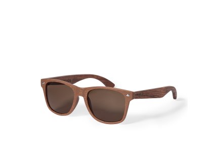 Sluneční brýle Prakay Kávové vlákno / PP / dřevo (Velikost S/T)