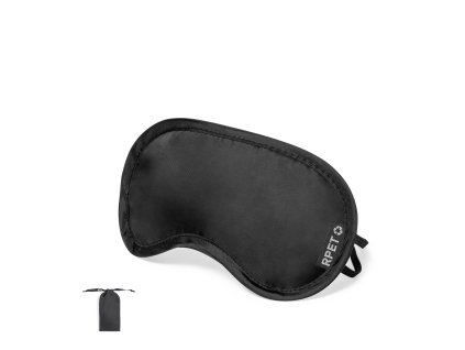 Cestovní maska na oči Buxtok Polyester RPET (Barva GREY, Velikost S/T)