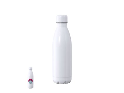 Sublimační izolovaná láhev Varn z nerezové oceli (Barva BÍLÁ, Velikost S/T)